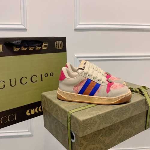 橙子出厂价p gucci 古驰经典款 做旧小脏鞋 运动鞋 休闲鞋板鞋 情侣款 原版开发代购级别版本 金属双G水晶圆柱形标 Gucci原版纹织带 专属擦色牛皮面料