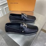 新品louis Vuitton* 顶级男士驾车鞋 休闲 乐福鞋 豆豆鞋原单顶级代购货原版进口荔纹牛皮搭配原版五金扣进口牛皮内里 牛皮垫脚原版橡胶大底 Size：