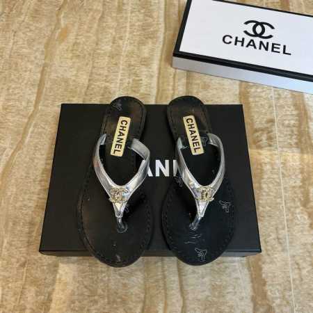 工厂价 女装女鞋 运动原单 CHANEL 香奈儿2025顶级专柜 新款限定官网上新 独家首发 香奈儿 25SS -VIC 人字拖 chanel美鞋 初夏沙滩拖 - 点击图像关闭