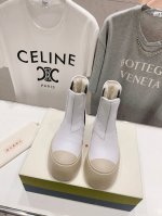 高品质出厂 皮里 毛里 Marni 玛丽珍大头短靴升级大底，原版一致套楦工艺，升级最新官方原版包装 玛尼这款宇宙无敌百搭小白鞋！常规小白鞋看腻了，入手一双不一样