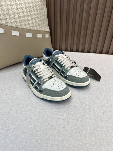 出厂价pp #情侣款 官网同步飞机盒包装 顶级版本 认准独家品质 区分市场通货 amiri埃米尔骨头鞋 官网同步更新情侣款最新配色 注意区分细节 接受一切对比