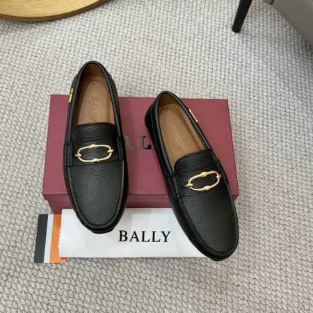 出厂价P Bally.巴利 官网一比一.新款豆豆鞋，每一位成功男士的身份衬托，上脚大气稳重高端定制专柜原版头层牛皮+进口羊皮内里。不管风吹雨打鞋楦不变，经得起时 - 点击图像关闭
