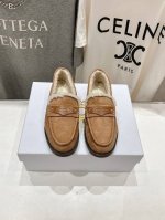高版本出厂 单鞋 Dior*迪奥D家24ss秋冬新款毛毛乐福鞋～顶级品质 购入原版，精心打造、只为复刻原版一致、版型超正。各大明星网红纷纷种草的一款美鞋、上脚舒