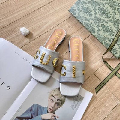 橙子出厂价p gucci 古驰 春夏新款 不对称字母拖 方头拖鞋 时装周新款 小红书抢先热搜 美鞋控Yyds 绝美吸睛新款 码数 35-42