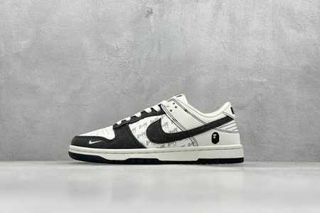 400 現貨 放店私 Nike Sb Dunk Low X Bape 白黑小钩 公司级出品 极力推荐 原装头层材料 独家版型蒸餾加工 帶來的是更好的视觉和脚感体 - 点击图像关闭