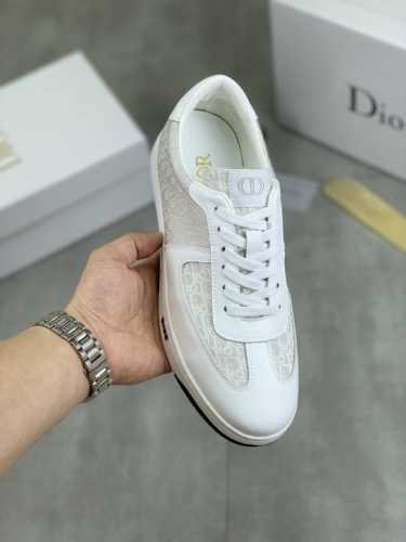 工厂价 实价 迪奥新款 Dior 经典百搭款 原版图案logo经典元素处处彰显个性化、搭配什么裤子都好看鞋面进口意大利小牛皮，进口头层猪皮内里橡胶大底码数：38