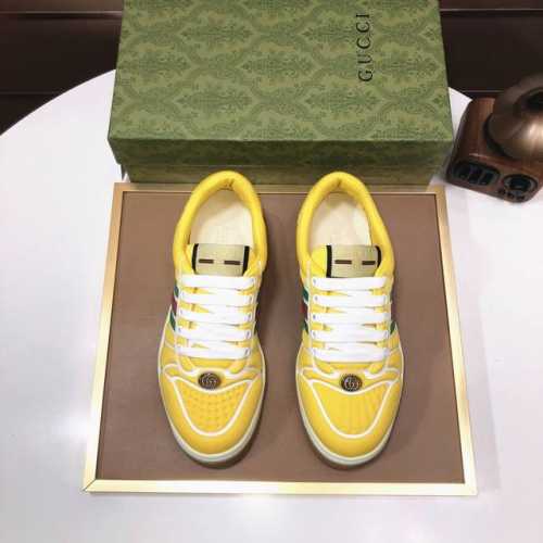 工厂批 Gucci 古奇 高端新款限定款情侣小脏鞋！材料均为定制，超级好看，进口电绣工艺，请各位看清细节认准品质，独家开模大底，高品质请随意对比！全新包装升级！