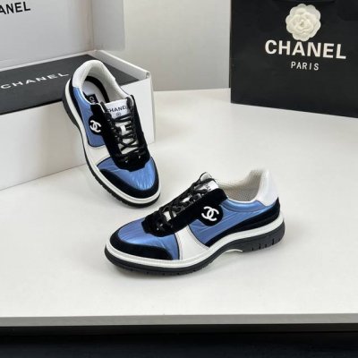 独家顶级版本 顶级品质！海外版！香奈儿 Chanel 25Ss黑白熊猫系列运动鞋 各大博主社交日推款 认准我家细节实拍 这季新款简直闭眼入，上脚狂好看，率性的休