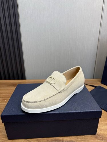 工厂p价 Dior 迪奥 男士经典爆款热卖进口磨砂牛皮+羊皮内里.原版橡胶耐磨大底 高品质出货码数38-44 45订做