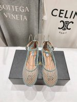 高版本出厂 独家新品 Alaia 阿莱亚25ss 走秀款平底芭蕾舞鞋 最近超火的一款平底鞋 章小蕙同款 甜酷芭蕾风 人气超高的一款芭蕾舞鞋，浪漫又迷人 舒适百搭