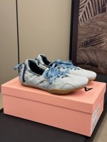 ACNE fw24 new arrival～ acne 超可爱芭蕾舞鞋，运动鞋风鞋底，脚感超好的！俏皮减龄，松弛感；时髦感十足！ 牛皮鞋面，水洗牛仔鞋面！ si