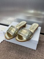 工厂p价p 迪奥 Dior 2025 春夏新款 D-Lane 果冻色镂空粗跟女鞋 Cd字母Logo五金扣低跟圆头露趾凉拖鞋 市面顶级版本 材质:鞋面进口小牛皮