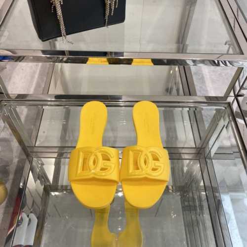 Dg 杜嘉班纳 24Ss新款 果冻拖鞋3D立体Logo 细节处理完美 极致完美复刻 鞋面：原版进口Tpu 鞋底：原版雕刻1:1精钢模具压铸。码数：35-40 4