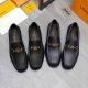 商品商标：Lv 路易威登 商务套脚皮鞋 正码码数: 39-44 45 定做不退换 商品材料：精选优质荔纹牛皮鞋面 牛皮内里 原版大底