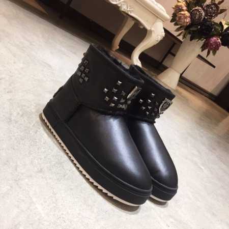 Ugg0181055面料：A级皮毛一体 金属铆钉装饰码数：35-39 - 点击图像关闭
