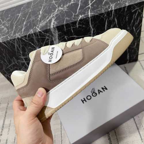 工厂价 Hogan 霍根 Chamallow系列~~ 情侣款运动鞋；老爹鞋；胖丁厚底鞋 鞋型个性帅气，融合滑板运动元素，填充饱和柔软舒适，皮革拼接面料，3.5C
