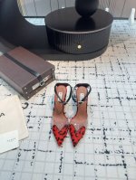 顶级版本新款最新爆品小红书火推Alaia High Love爱心细跟凉拖系列！ “Designerofdesigners”更影响着很多人的风格！这些Alaia的