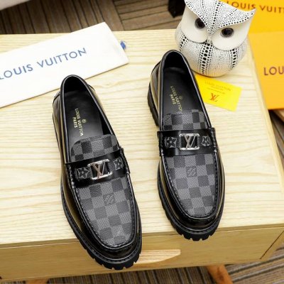 调工厂p价 男装男鞋 运动原单 Louis Vuitton 里 路易威登 新款男士休闲商务皮鞋官网原版复制，鞋面采用进口官网1:1材料制作意大利牛皮面，水染内里