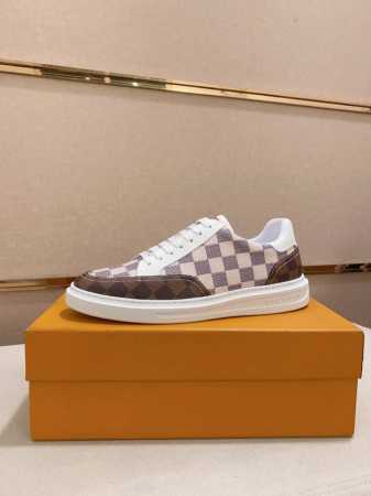 Louis Vuitton 路易威登 Lv 顶级新款专柜同步发售，鞋面意大利进口头层牛皮，全进口羊皮内里，完全1比1复刻，鞋底：原厂特供原版底，独家活动成型底超 - 点击图像关闭