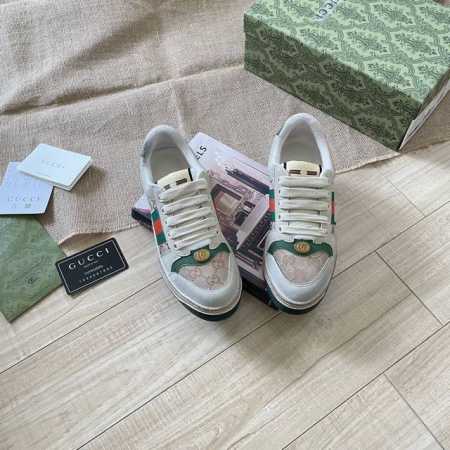 出厂： Gucci 古驰2025顶级专柜 代购系列 官网上新 全球同步 古驰顶级情侣脏脏鞋 情侣鞋 古驰情侣 Gucci鞋控 小红书热搜常客 情侣穿搭Oot D - 点击图像关闭