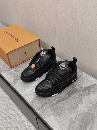 顶级版本 情侣款 Louis*Vuitto* Lv Trainer 运动鞋欧洲代购1W Rmb购入 历时一个月爆拆开发 大底和面料私模 鞋面更是报废了三套模具