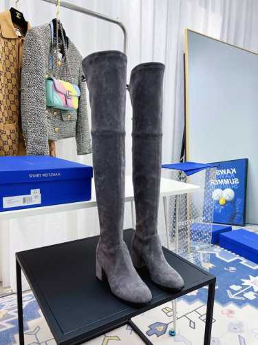 高版本SW Lowland 7.5cm经典弹力过膝长靴 经典升级款隆重限量推出专柜品质火爆发售专柜又是卖断货的节奏 好莱坞明星网络红人争先抢秀赶快抢先秀上，更具