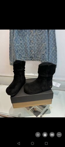 出厂价 ugg.今年真的鲨疯了 堆堆勃肯褶皱短靴 韩版复古软fufu雪地靴 被可爱到了 泰乖了 内里羊毛材质保暖 靴筒堆堆褶皱显瘦+1 size：35-40
