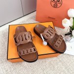 hermè H家经典款 Sandales Extra猪鼻子系列 凉拖鞋 正码:35-41