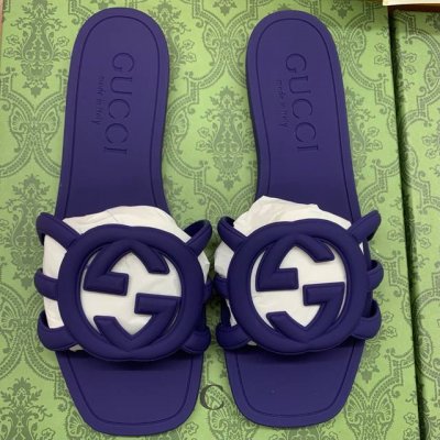 橙子出厂价p gucci 古驰春夏新款 沙滩果冻鞋 镂空拖鞋 凉拖 原版开模经典双G鞋面 原版开模橡胶注塑一体成型 双层组合大底 码数 35-42
