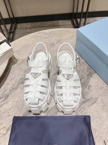 工厂p价 女装女鞋 运动原单普家经典款凉鞋 35-39 34 40 41定制不退换