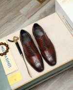 出厂价P 水染牛里 Louis Vuitton* 高端 路易威登 2025年专柜最新款 正装商务皮鞋原版最高品质！进口意大利小牛皮面料牛皮内里 原版大底 正装码
