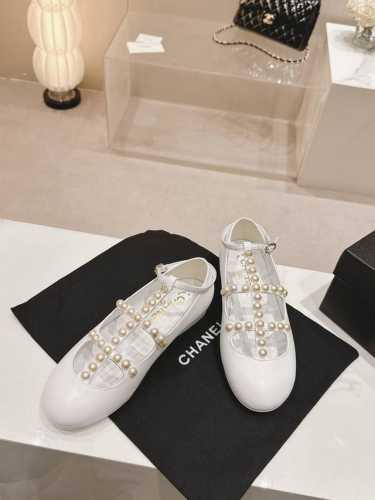 35-40 Chan*L 2024 A上新啦 Chanel 香奈儿最新珍珠装饰 玛丽珍单鞋 当季最好搭配随性系列 小仙女♀必备款 全系列出货中