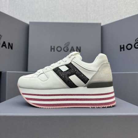 hogan 度假系列新款顶级版现货发售 松糕厚底顶级版 都市新潮休闲风 各明星 博主推荐 时尚百搭风格百变！原版楦型 原版大底一比一为你打造 值得推荐！ 鞋面采 - 点击图像关闭