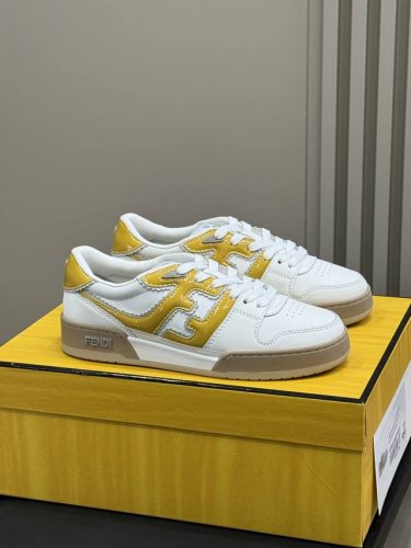 女 男 fendi Match Ss25新色 f家经典滑板鞋25新色 情侣款 好穿好看 很热门 顶级品质 情侣Size 35-45