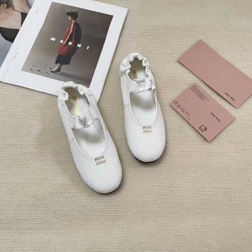 橙子出厂价p Miumiu 缪缪 春夏新款 圆头平底芭蕾舞鞋 复古玛丽珍鞋单鞋 小红书最新登录 得物新品 行走的芭蕾舞鞋 Miu 原版开模 代购报单 定制小牛皮