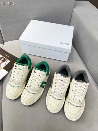 冲量价: 男+10 男女同款。 3 足下工业潮流面包鞋，原版购入开发 做货 FOOT INDUSTRY新款厚鞋舌板鞋，以滑板鞋为基础，复古白灰配色 毛巾布填充出 - 点击图像关闭