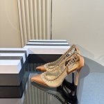 厂价 Aquazzura ｜金菠萝新品水晶钻单鞋 _______________________________ 这种Blingbling的鞋子真的绝美女孩子真