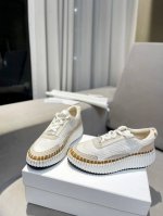 2054春夏chloe 克洛伊Nama sneaker彩虹系列运动鞋、容祖儿和孙怡宋茜明星同款、原材料是可再生物料制作、全手工缝马克线、肉眼可见皆是手工制造、环