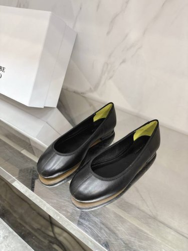 莞产代购级phoebe philo2025早春新款高跟鞋简单的线条和低调的色彩 简约硬朗大女主风时尚通勤两不误对版油蜡皮牛皮面料 羊皮内里 意大利进口真皮大底