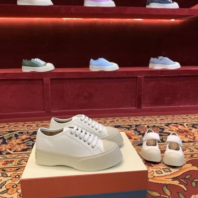 p直销 Marni 玛尼大头厚底玛丽珍鞋 Marni是来自意大利的独立设计师品牌，迅速走红国际时装界的又一个大黑马 赵露思 宋祖儿同款魔术贴大头鞋 历时2个半月