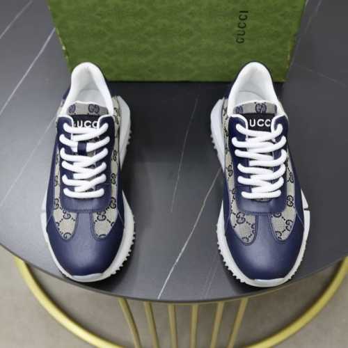 出厂价： 品牌：古奇gucci 标准码：38-44 等级：官网同款 材料：原版面料 舒适内里 轻便耐磨大底 款式类别：男士时尚休闲鞋 跑步 运动鞋 尊贵奢侈品大