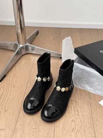 Chanel 24A高级手工坊系列 新款抢先发售 今年秋冬必爆单品 原版开发 私模五金 真皮大底 鞋面牛皮 内里羊皮 Size:35-39 其他码数定 - 点击图像关闭