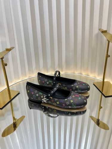 代购级louis vuitton LV路易威登 25 春夏 最新玛丽珍单鞋 简约精致，高级感满满，尽显优雅气质～上脚超好看，拉满了夏日美鞋绝绝子啊鞋面：牛皮3D