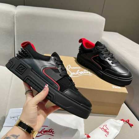 出厂价： 王俊凯 杨幂 许凯 张婧仪 丁程鑫 陈牧驰 王子异 同款christian Louboutin路铂廷 2024 新品 Astroloubi 男女同款厚 - 点击图像关闭