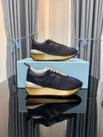 出厂 高版本，颜色齐全 Lanvin 浪凡情侣款男码女码春夏最新颜色，复古休闲慢跑鞋，原版开发，套楦工艺。 面料：尼龙+牛皮， 垫脚：牛皮 码数： 尺码：35-
