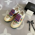 橙子出厂价 GUCCI 古驰最新爆款 厚底运动鞋 休闲板鞋 复古小脏鞋 胖丁 胖墩墩 情侣款 原版购入开发做货，MAC90全新爆款系列脏脏鞋，精致小巧的互扣式双