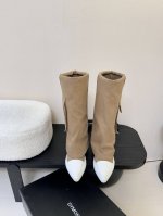 Dymonlatry 小众设计师新款尖头裤筒靴 新款裤筒加入口袋设计元素.更加注重工装街头风格 一脚蹬款3Cm内增高 轻松拉长比例增高 驾驭运动感街头造型 原版