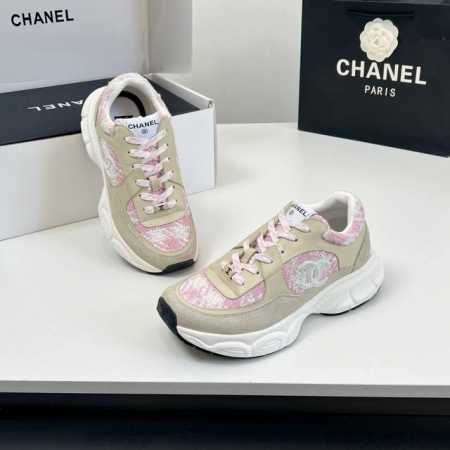 最新款 顶级品质！海外版！香奈儿 CHANEL 25sshuo阔型老爹鞋系列运动鞋 各大博主社交日推款认准我家细节实拍这季新款简直闭眼入，上脚狂好看，率性的休闲 - 点击图像关闭