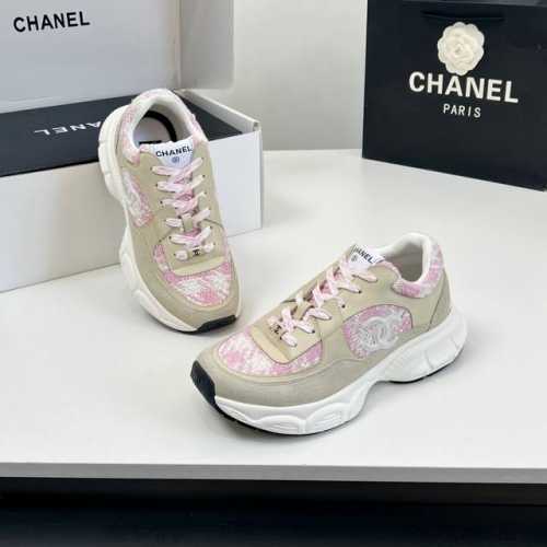 最新款 顶级品质！海外版！香奈儿 CHANEL 25sshuo阔型老爹鞋系列运动鞋 各大博主社交日推款认准我家细节实拍这季新款简直闭眼入，上脚狂好看，率性的休闲