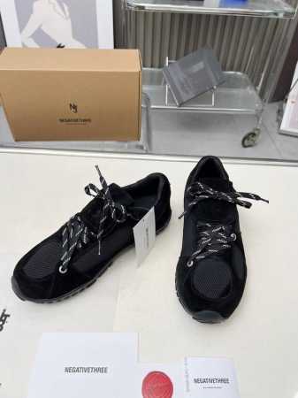 Negativethree Nt3 韩国设计师品牌机能运动鞋 原版1比1复制 面料高丝光牛津 透气网里 垫脚牛皮 防滑橡胶大底 颜色：天蓝.棕色.黑色三色可选 - 点击图像关闭